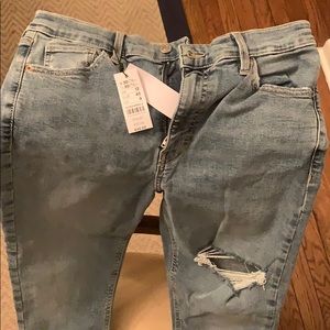 Topshop Jamie High-Waisted Skinny Jeans